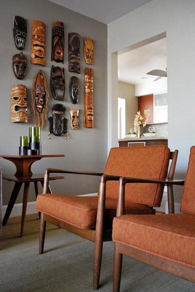 African designs chairs