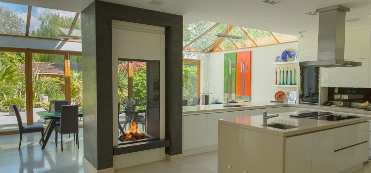 Multi-Sided See-Through Contemporary Gas Fires Offer Countless Benefits