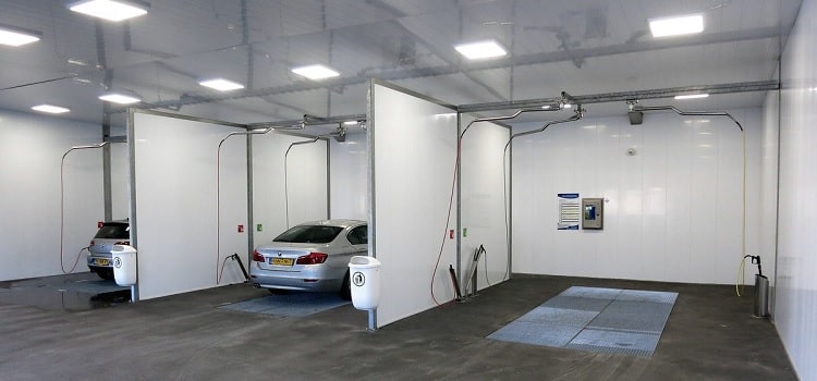 Lighten Up You Car Wash With New Ceiling And Walls