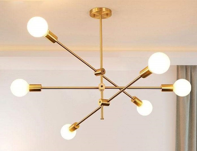 rotating decorative ceiling lamp