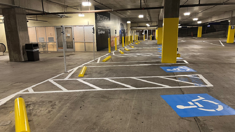 What is Parking Lot Striping in Dallas, Texas?