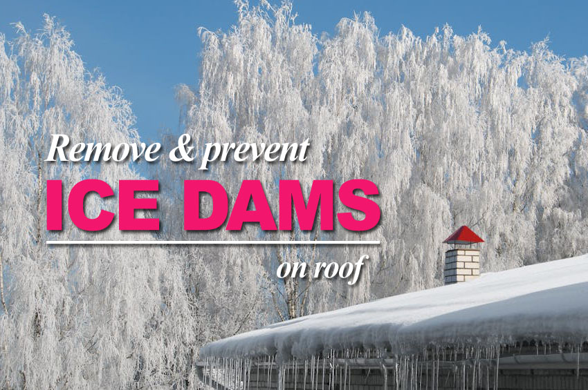 ice dam removal and prevention tips