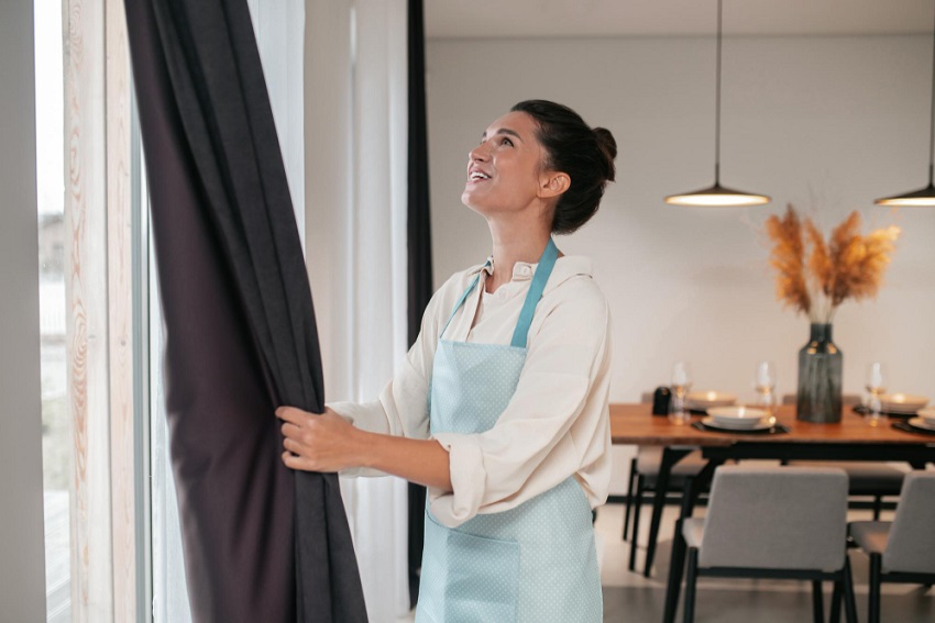 blackout curtain cleaning
